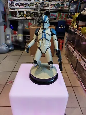 Buy Star Wars Yoda & Clone Trooper Premium Figure Size Statue Sideshow 46CM. • 858.03£