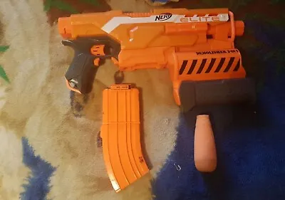 Buy Nerf Gun Elite Demolisher 2 In 1 Foam Dart Blaster Rifle Toy • 4.99£