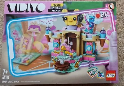 Buy LEGO VIDIYO 43111 Candy Castle Stage BeatBox Music Video Maker Brand New Boxed • 9.98£