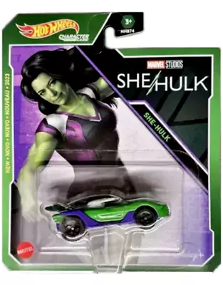 Buy Hot Wheels Marvel Studios She Hulk Character Diecast Car Brand New (Was £9.99) • 5£