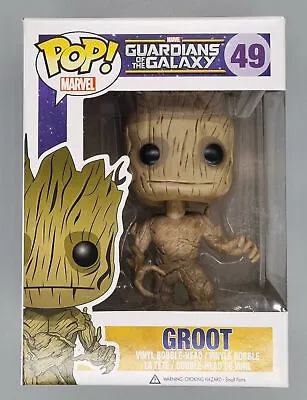 Buy Funko POP #49 Groot - Marvel Guardians Of The Galaxy - Includes POP Protector • 12.79£