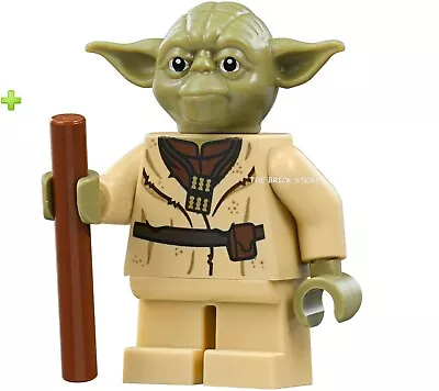 Buy Lego Star Wars - Rare Dagobah  Jedi Yoda Figure + Gift - 75208 - 2019 -  New • 99.91£