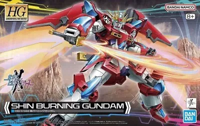 Buy Shin Burning Gundam Gundam Build Metaverse HG 1/144 Bandai Model Kit Gunpla  • 15£