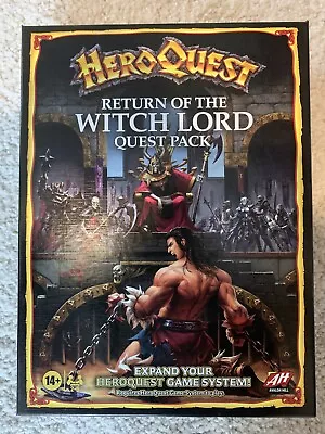 Buy HeroQuest - Return Of The Witch Lord - Quest Pack Expansion - Brand New, Sealed • 24.99£