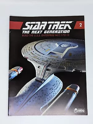 Buy Fanhome Eaglemoss Build The Star Trek Uss Enterprise Ncc-1701 D Magazine 2 • 10£