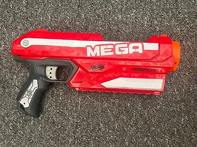 Buy NERF N-strike Elite MEGA Magnus Foam Dart Blaster + MEGA Darts Red • 4.49£