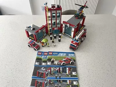Buy LEGO CITY 60110 Fire Station Complete With Instructions, Figures And Vehicles • 50£