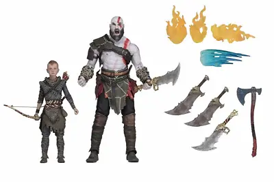 Buy Hot Sale Neca 2018 God Of War4 Kratos Father And Son Ultimate Set Deluxe Edition • 70.79£