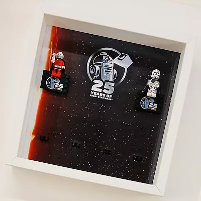 Buy Display Frame Case For Lego Star Wars 25th Anniversary Minifigures 27cm • 27.99£