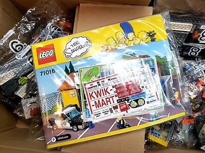 Buy LEGO GENUINE The Simpsons 71016 Kwik-E-Mart RETIRED BAGS ARE NEW SEALED - NO BOX • 460£