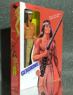 Buy Wild West Big Jim   Geronimo 9404 Manufacture European   1975 Reprobox Handmade • 138.18£