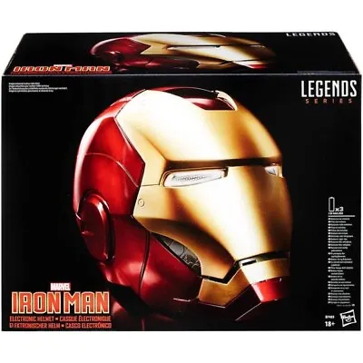 Buy Marvel Legends Iron Man 1:1 Scale Wearable Electronic Helmet BRAND NEW • 91.29£