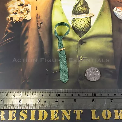 Buy Hot Toys Loki Green Tie With Clip President TMS066 Marvel 1/6 Scale Figure Part • 12.95£