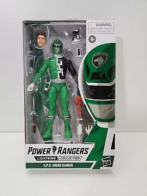 Buy Power Rangers Lightning Collection 6  Figure: S.P.D. GREEN RANGER (SPD) New/ • 29.99£