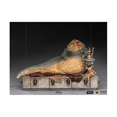 Buy Sideshow Collectibles Star Wars Jabba The Hutt - Deluxe (Iron Studios) New • 619.87£