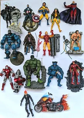 Buy Toy Biz Marvel Legends Bundle/Joblot - Vintage, Comicbook, 2000's, X-Men, Rare • 160£