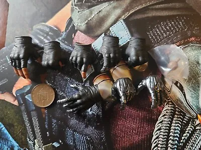Buy Hot Toys Deadpool 2 MMS583 Cable Gloved Hands X 8 & Pegs Loose 1/6th Scale • 29.99£