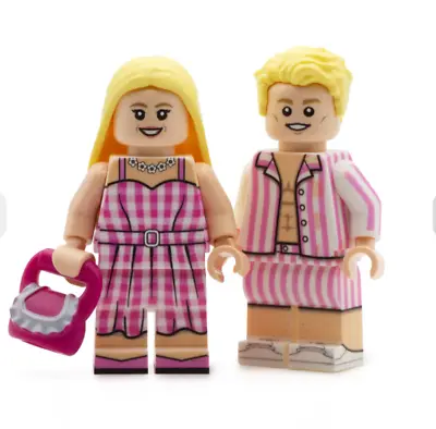 Buy CUSTOM Minifigures - Ken And Barbie • 39.99£