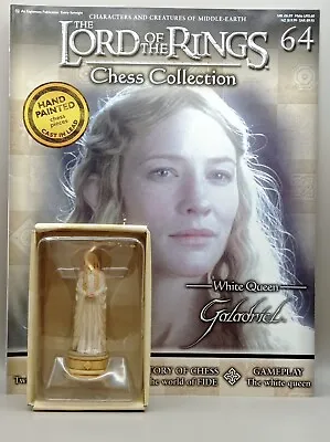 Buy Eaglemoss Lord Of The Rings Chess Collection Galadriel Issue 64 With Magazine • 25£