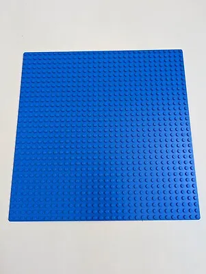 Buy LEGO - Dark Bluish Grey Baseplate 16 X 32 (3857) And Blue 32x32 (11026) • 15£