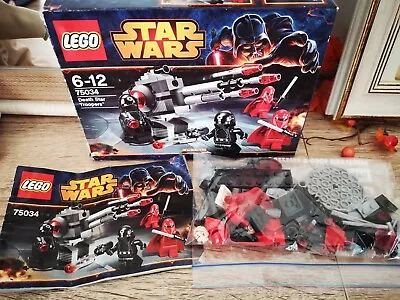 Buy Lego Star Wars 75034 Death Star Troopers Imperial Complete Boxed Instructions  • 5£