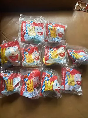 Buy Bin 10 X Fisher Price, McDonald’s Happy Meal Toys • 29.99£