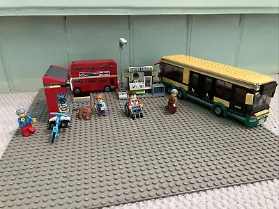 Buy Lego City Bus Station 60154 (and Bus 60154-1) 99.9% Complete. + Free London Bus • 21£