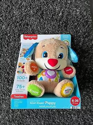 Buy Fisher-Price FPM43 Laugh & Learn Smart Stages Puppy Educational Toy • 12£