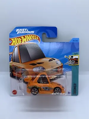 Buy Hot Wheels - Tooned Toyota Supra Fast & Furious - Diecast - BOXED - 1:64 • 3.50£