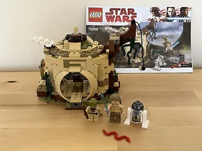 Buy LEGO 75208 Star Wars Yoda's Hut 100% Complete With All Minifigures • 34.99£