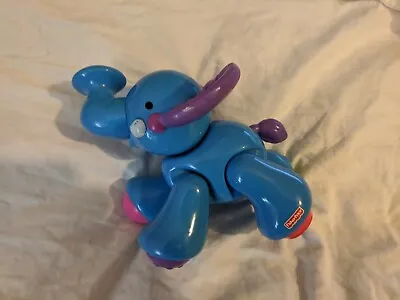Buy Fisher Price: Amazing Animals Blue Elephant Click Clack Toy  • 3.99£