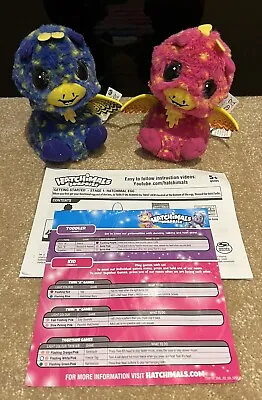 Buy Hatchimals Surprise Twins Fluffy Interactive Pets  19110Pink Blue- Untested • 4.99£