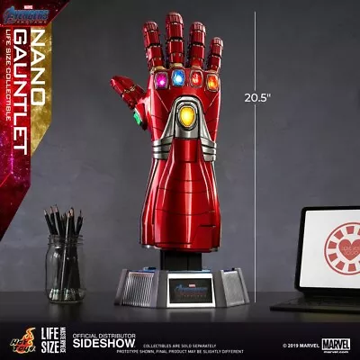 Buy MARVEL AVENGERS ENDGAME Hot Toys Iron Man 1:1 Nano Gauntlet  • 180£