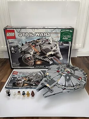 Buy LEGO STAR WARS Set 4504 Millennium Falcon Incl. Figures, Instructions And Box RARE! • 131.79£