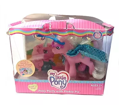 Buy G3 My Little Pony PONY PARTY With PINKIE PIE ~ Inc. Book & CD ~ 2006 MLP • 24.99£
