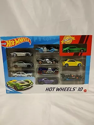 Buy Hot Wheels 10-Car Gift Pack (54886) Assorted Designs • 13.99£