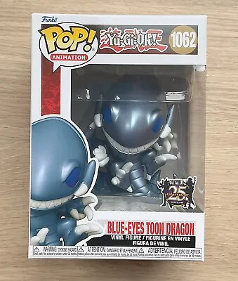 Buy Funko Pop Yu-Gi-Oh! Blue-Eyes Toon Dragon #1062 + Free Protector • 19.99£