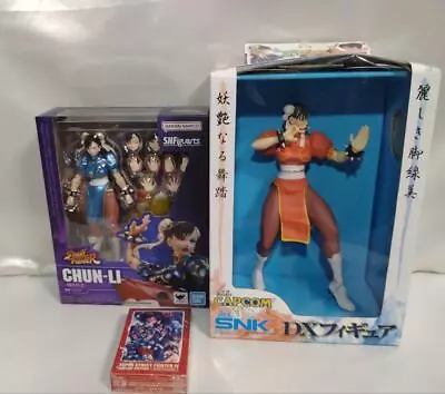 Buy BANDAI S.H.Figuarts Street Fighter V Chun Li & BANPREST SNK DX Figure 2 Pcs Set • 215.32£