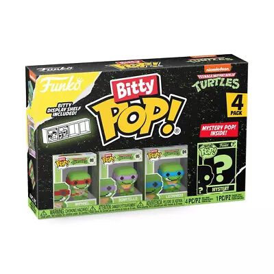 Buy 8-Bit 4-Pack Teenage Mutant Ninja Turtles Collection Bitty POP! Funko Figure • 25.86£