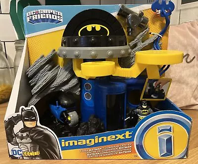 Buy New Fisher-Price Imaginext DC Bat Command Center Playset With Batman • 10£
