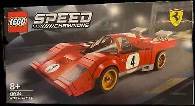 Buy LEGO Speed Champions 1970 Ferrari 512 M Sports Set 76906 • 3.20£