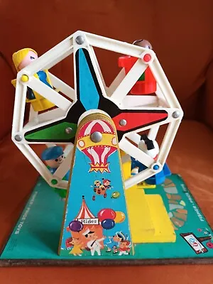 Buy Vintage Fisher Price Music Box Ferris Wheel 1966 Childrens Toys Collectable • 24.99£