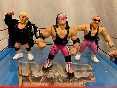 Buy WWF/ Wwe Hasbro Custom The Hart Foundation • 30£