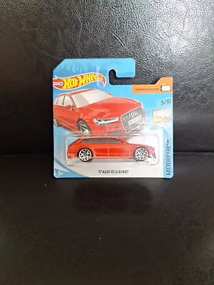 Buy 2018 Hot Wheels 17 Audi RS 6 Avant Factory Fresh Short Card 271/365 #5/10 • 3.99£
