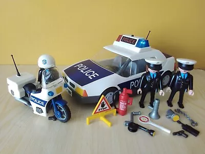 Buy Playmobil Police Car And Motorbike • 4.99£