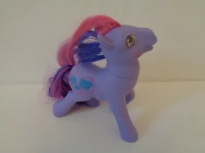Buy  My Little Pony Talk A Lot Purple Pony Purple & Red Hair 1991 Vintage G2 • 31£