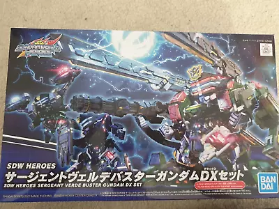 Buy SDW HEROES Sargeant Verde Buster Gundam DX Set • 10£