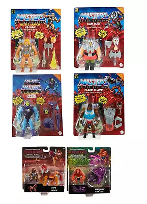 Buy Masters Of The Universe Origins 14 Cm Deluxe Figures Ram Man Skeletor BUNDLE • 15.99£