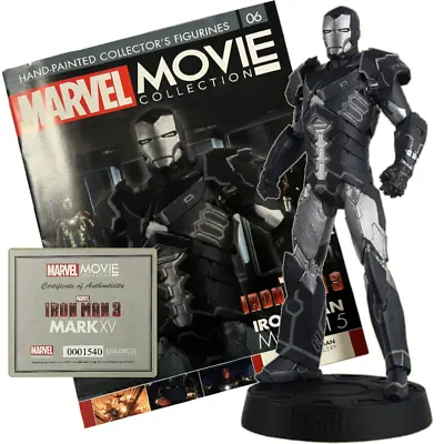 Buy Eaglemoss Marvel Movie Collection Iron Man Mark 15 Figure 06 Xv + Magazine • 89.99£