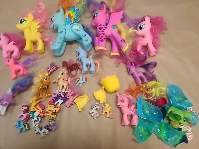 Buy My Little Pony Bundle Rainbow Dash Etc With Accessories Job Lot • 23.99£